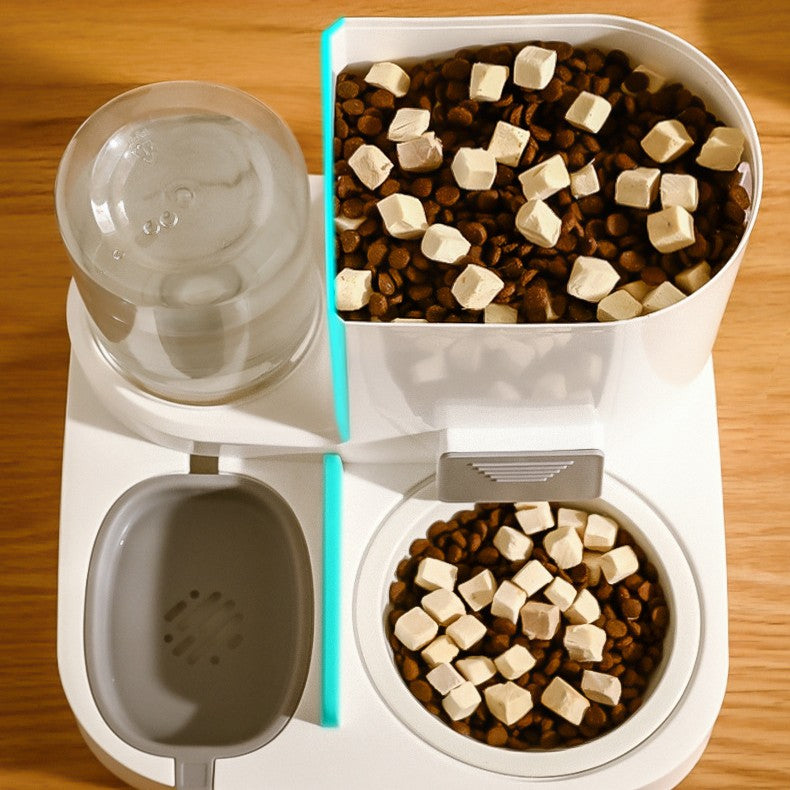 Pet Water Dispenser With Large Capacity For Wet And Dry Separation