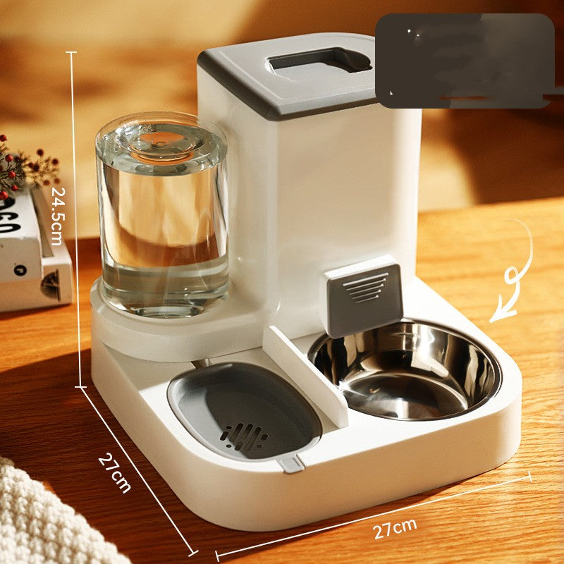 Pet Water Dispenser With Large Capacity For Wet And Dry Separation