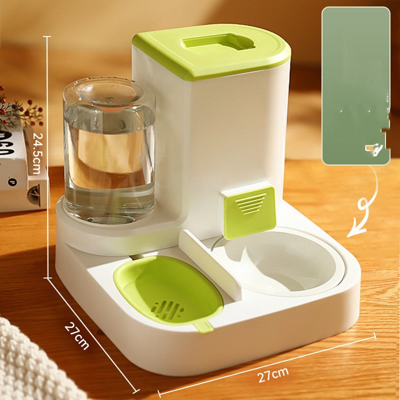 Pet Water Dispenser With Large Capacity For Wet And Dry Separation