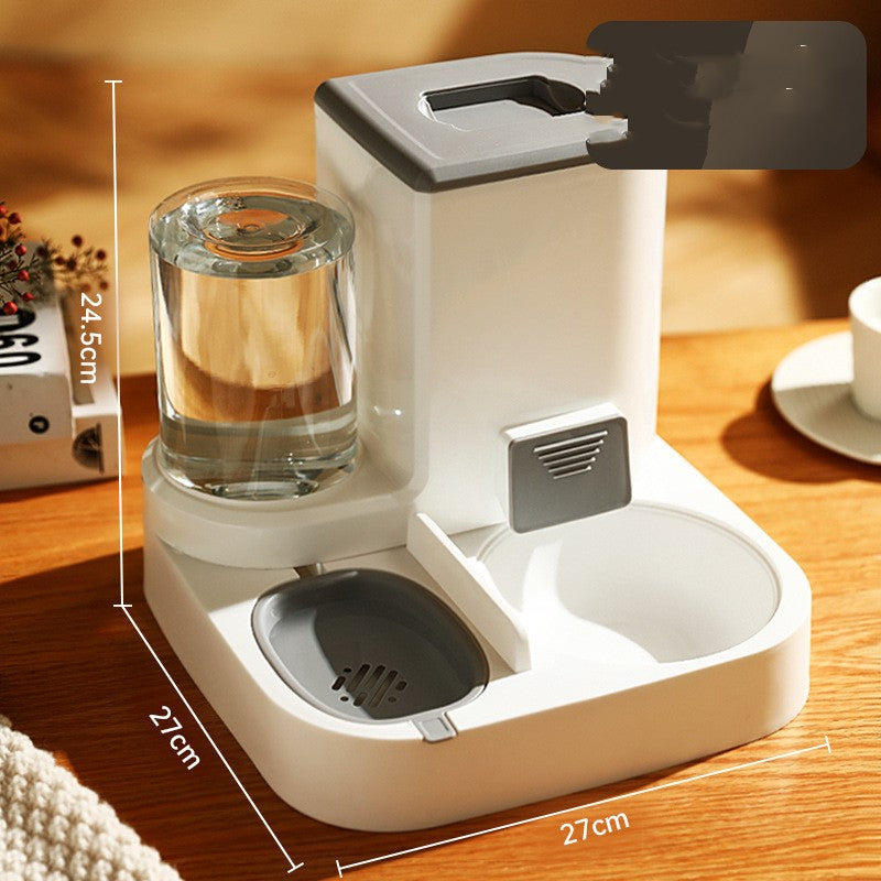 Pet Water Dispenser With Large Capacity For Wet And Dry Separation