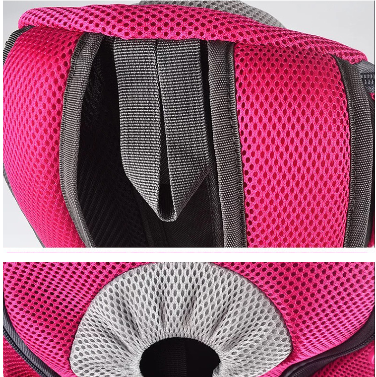 Pet Dog Carrier Carrier For Dogs Backpack Out Double Shoulder Portable