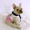 Pet embroidery sailor suit