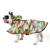 Pet outdoor reflective raincoat
