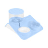 Pet feeder double bowl