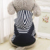 Striped strap pet clothes