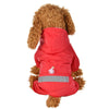 Four-legged waterproof pet poncho