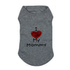 Pet Supplies Dog Clothes Threaded Daddy Mommy 4 Pet Vest