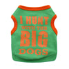 Pet Supplies Dog Clothes Cotton Black Printed BIG Pet Vest