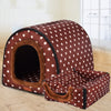 Pet Big Dog House Fully Removable And Washable Pet Kennel Cylinder Portable Dog House Golden Retriever Kennel