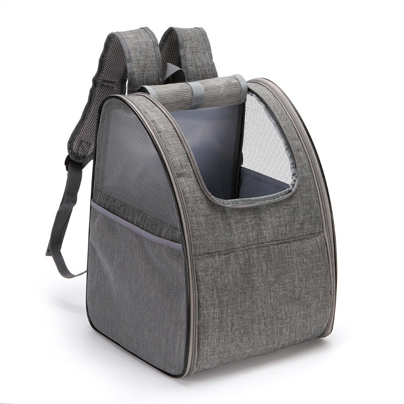 Mesh Breathable Foldable Pet Backpack