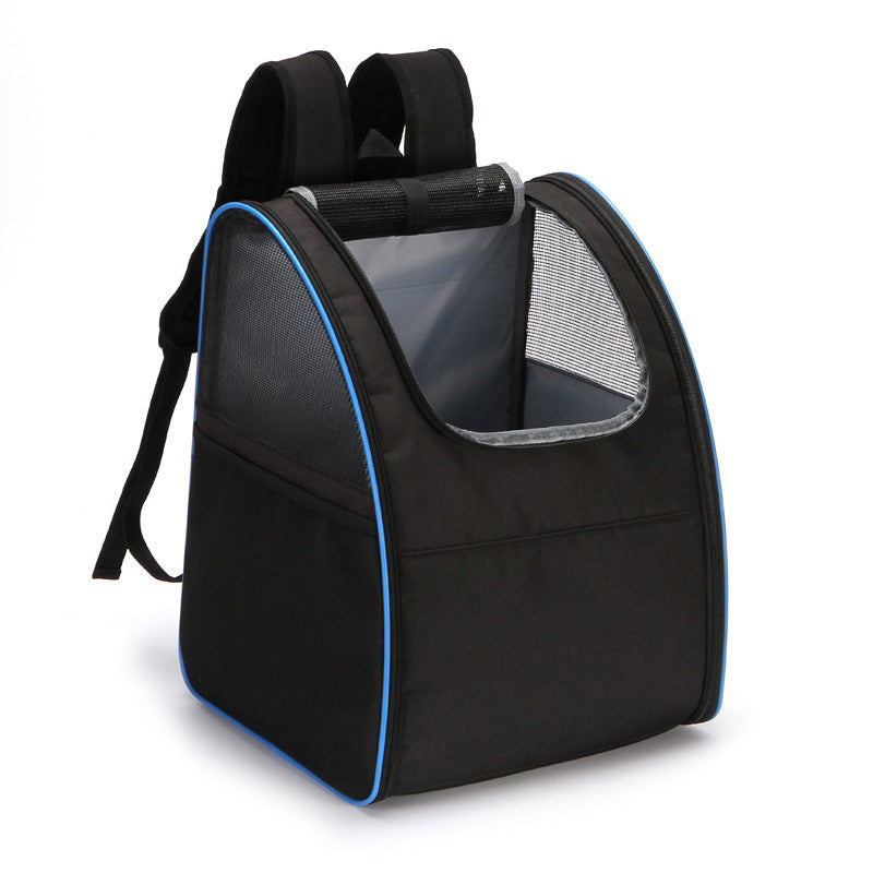 Mesh Breathable Foldable Pet Backpack