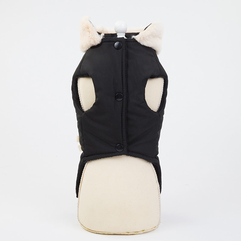 Pet clothes with bow