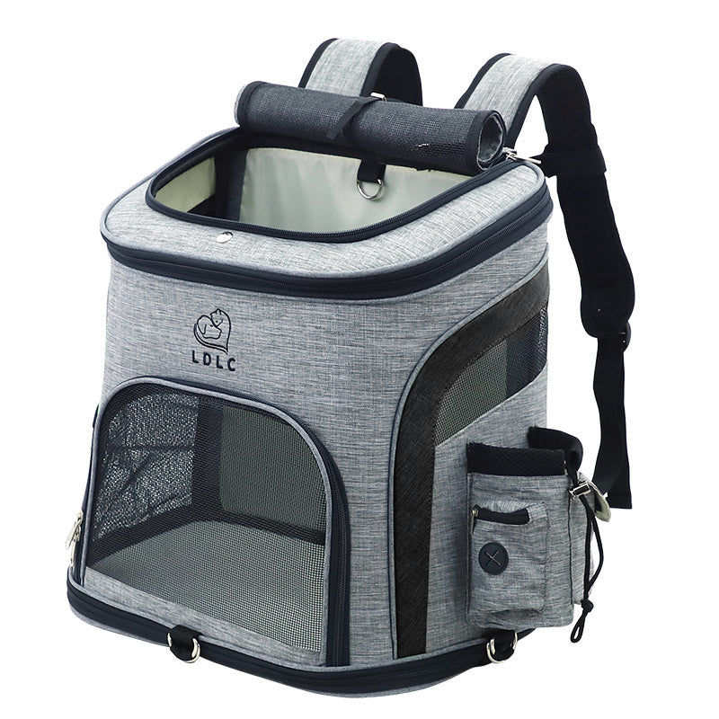Breathable pet backpack
