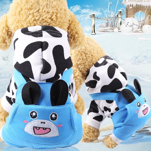 Striped strap pet clothes