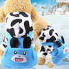 Striped strap pet clothes