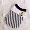 Pet embroidery sailor suit