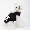 Pet clothes with bow