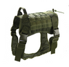 Tactical large dog vest dog patrol equipment pet dog clothes K9 chest strap