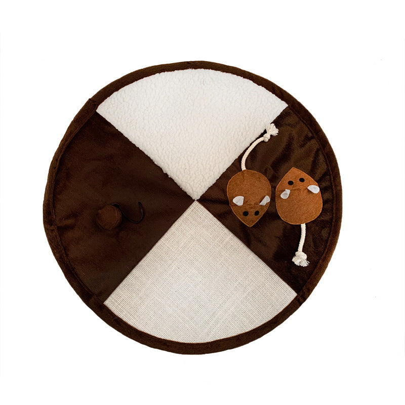 Pet pad sisal pad cat scratch pad funny cat toy