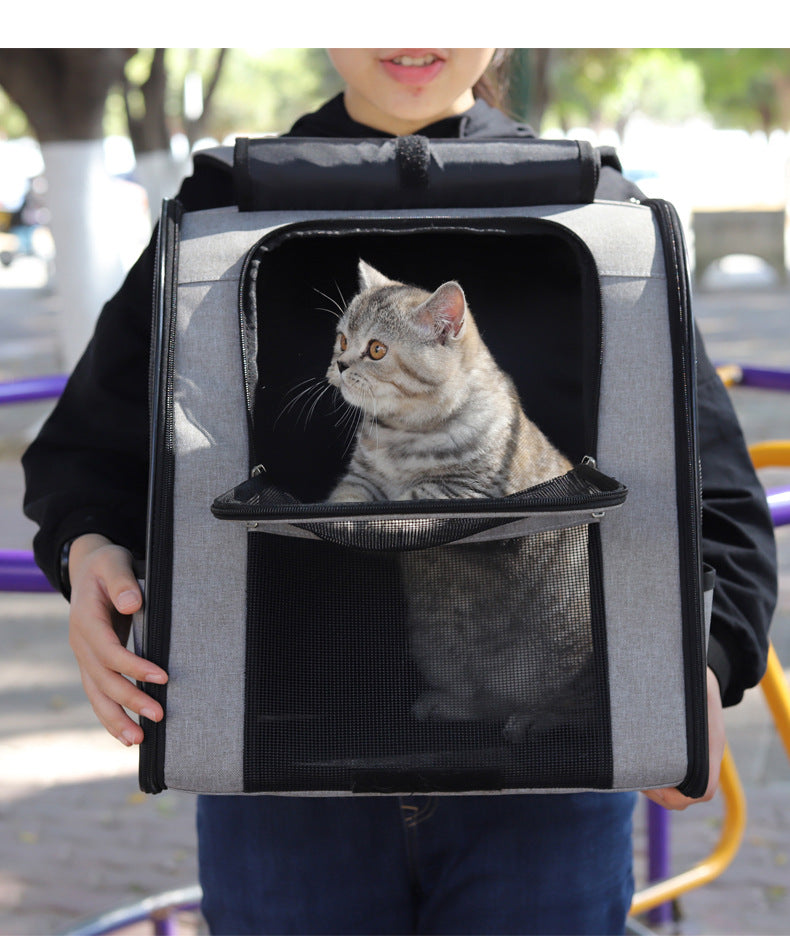Pet Backpack Out Cage Portable Shoulder