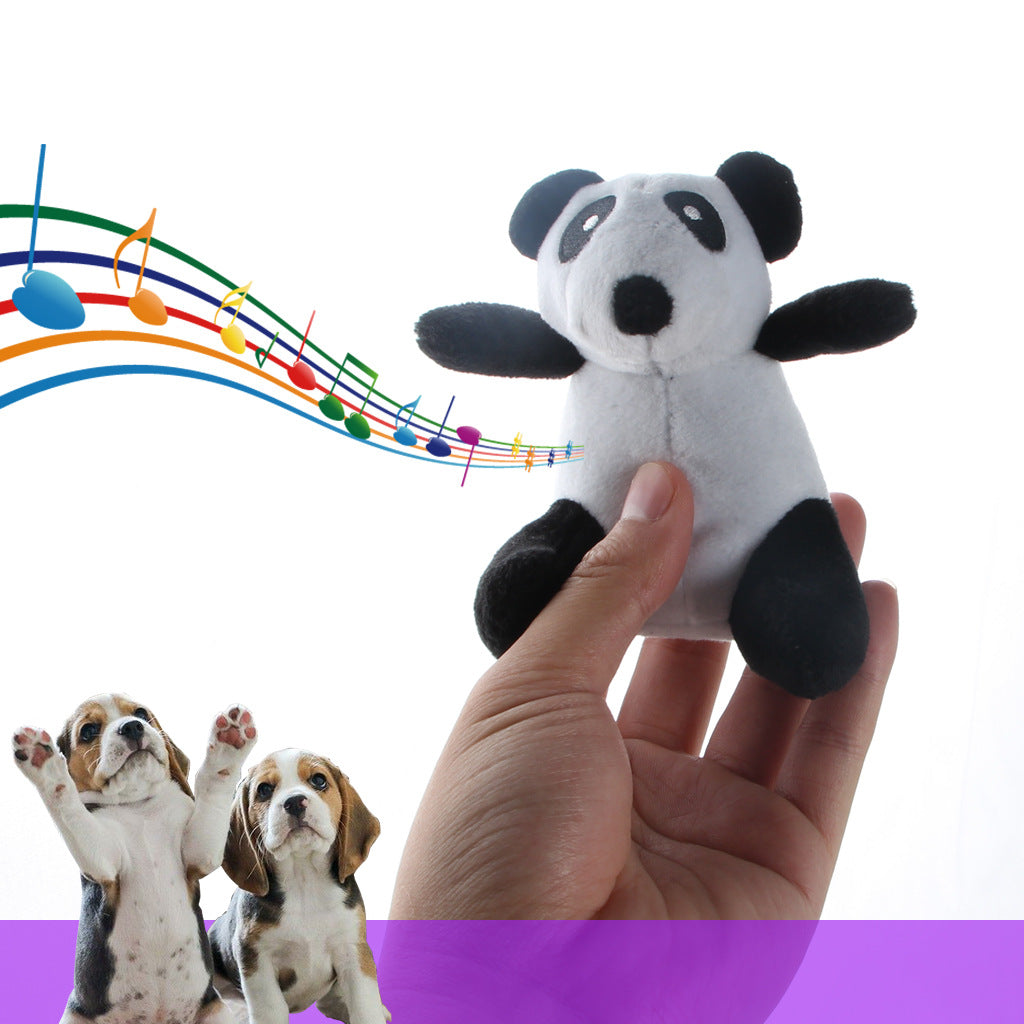Dog vocal plush toy puzzle food leakage toy