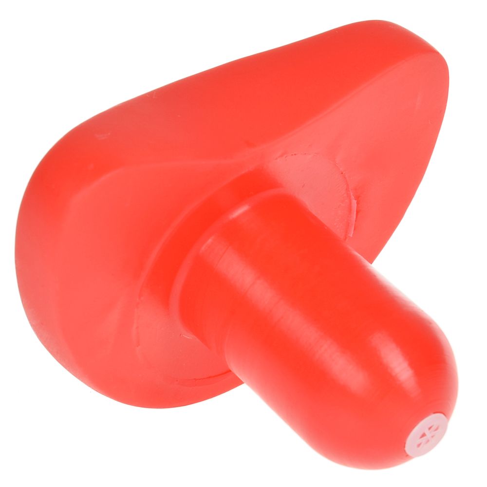 Dog vinyl red lips dress up toy
