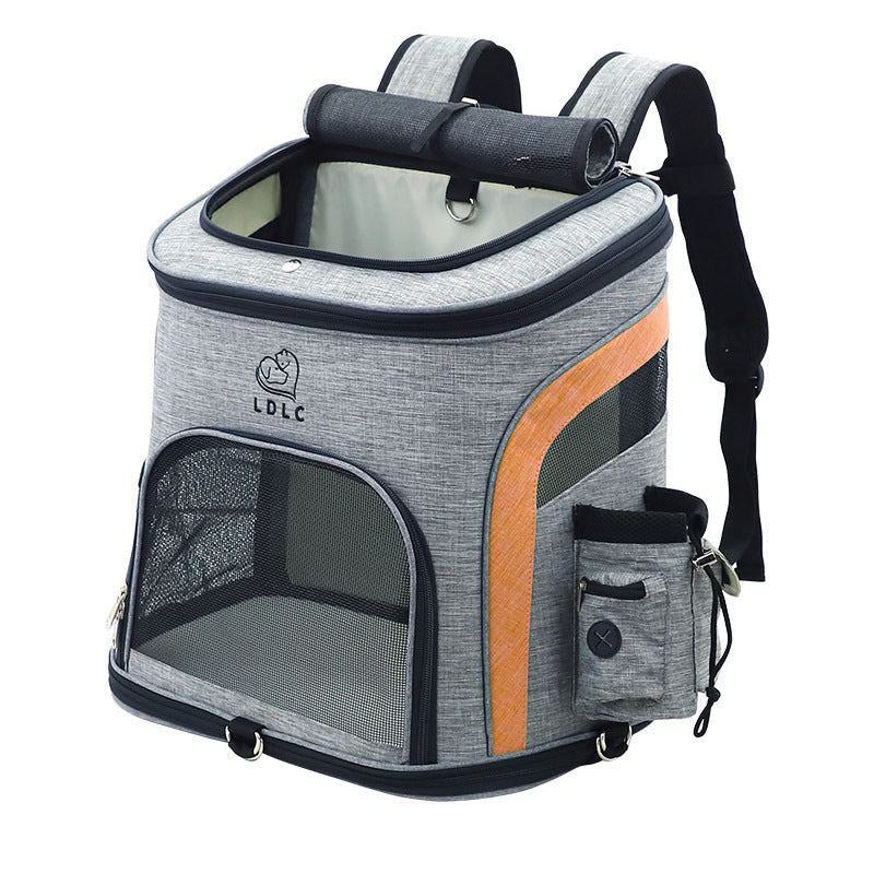 Breathable pet backpack