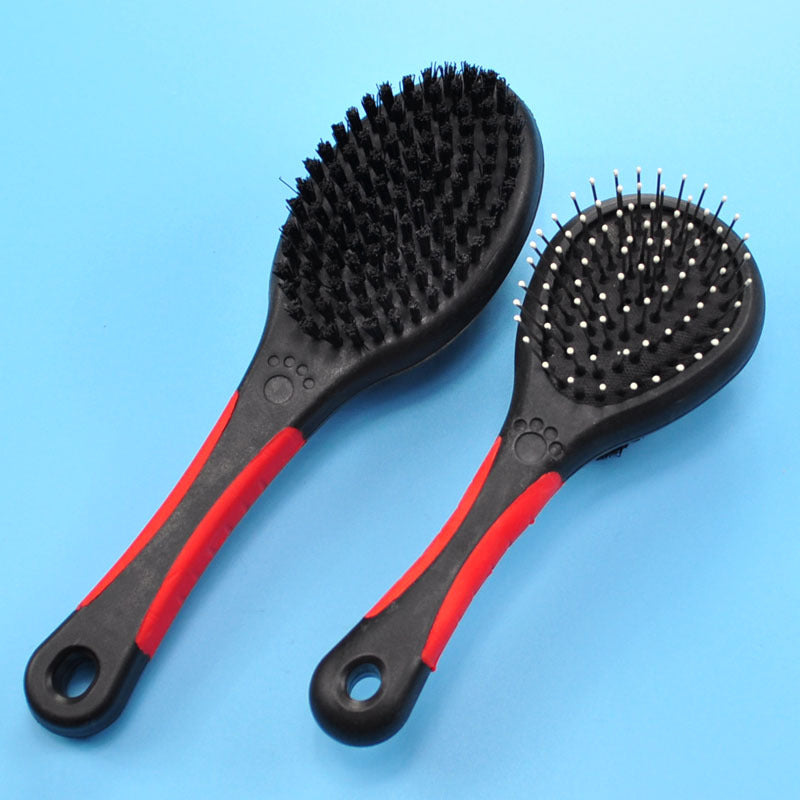 Double-sided pet knot comb