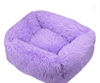 Winter Plush Pet Nest Square Mat
