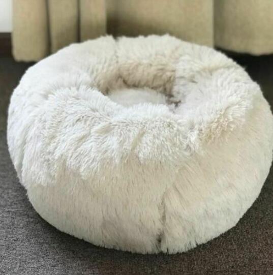Dog Beds For Small Dogs Round Plush Cat Litter Kennel