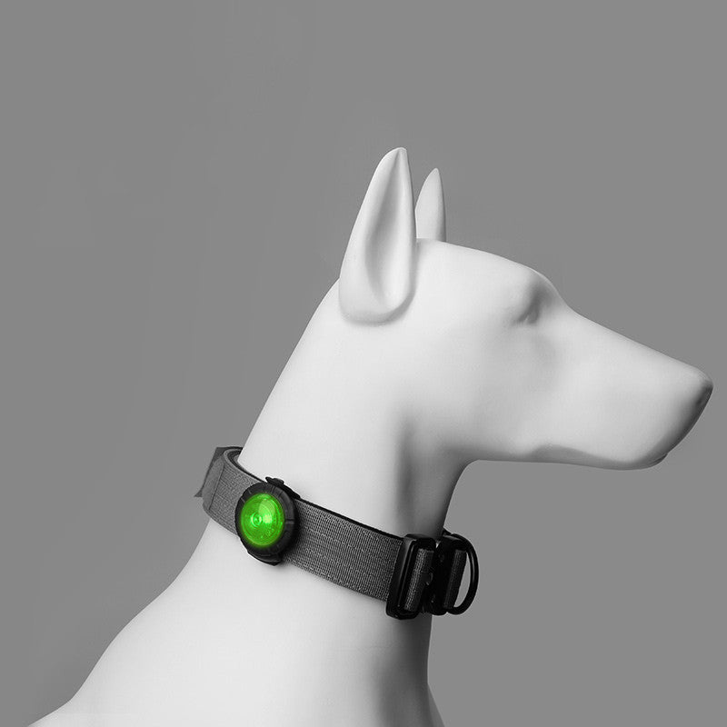 Pet Light Night Night Dog Walking Light Luminous Dog Anti-lost Light Pendant LED Collar Supplies