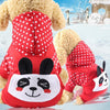 Striped strap pet clothes