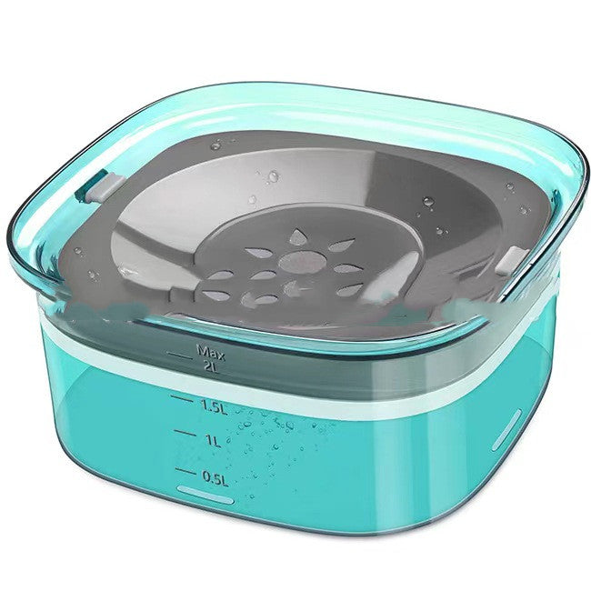Pet Dog Floating Water Bowl Splash-proof Not Wet Mouth