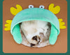 Cute Cat Nest Basket Plush Pet House Beds Summer Cooling Mat Puppy