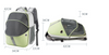 Patchwork Pet Backpack Transparent Folding Cat Bag