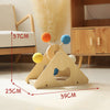Solid Wood Rotary Table Cat Scratch Board Sisal Hemp